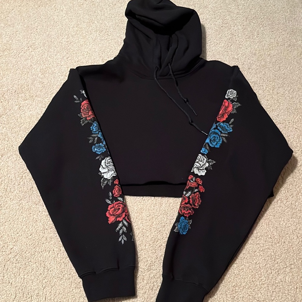Crop sweater size: medium
